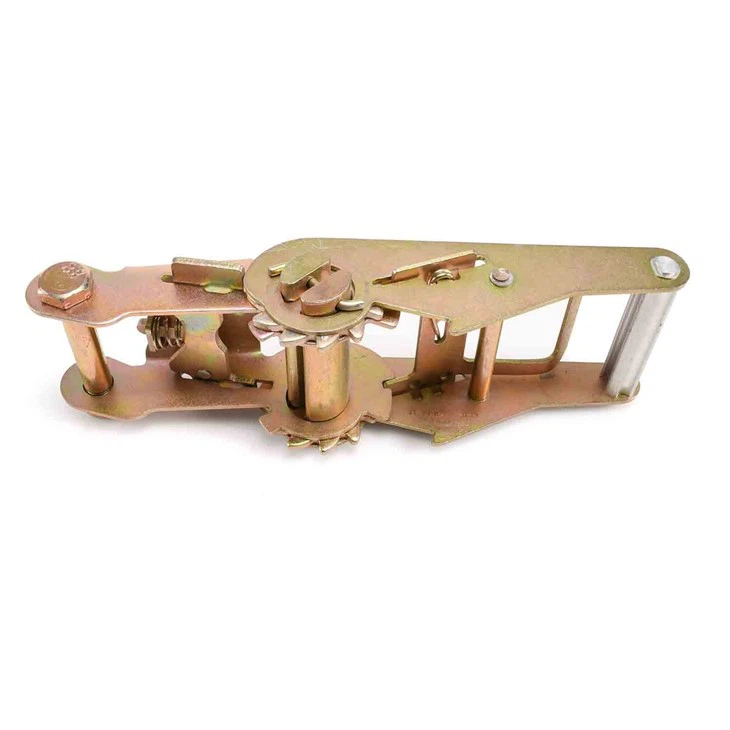 50mm Adjustable Cargo Lashing Ratchet Belt Buckle With Aluminum Handle