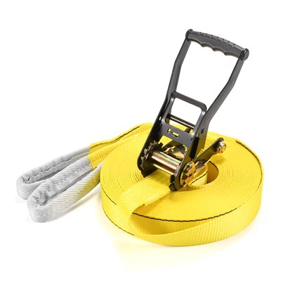 प्लास्टिक हैंडल ब्लैक ई कोटिंग शाफ़्ट स्लैकलाइन